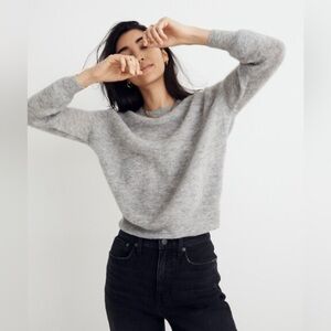 madewell • elliston crop pullover sweater